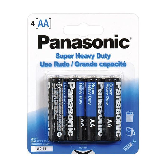 Panasonic Super Heavy Duty Battery AA - Pack of 4