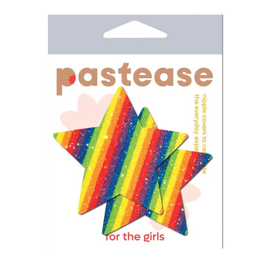 Pastease Glitter Star - Rainbow O/S