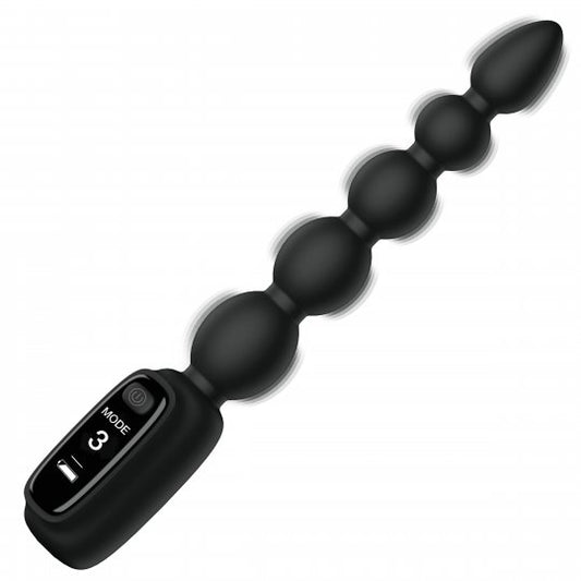 Silicone Anal Beads with Digital Display