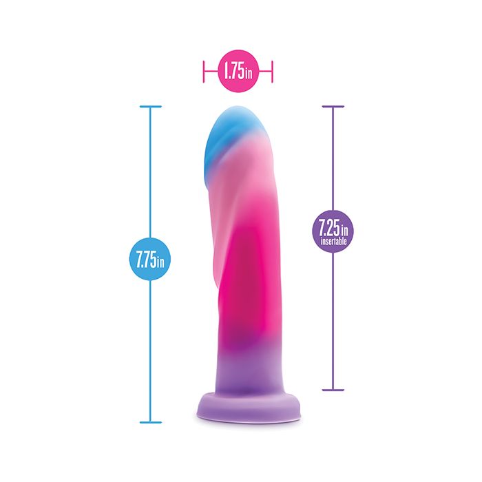 Blush Avant Borealis Dreams Silicone Dildo - Cotton Candy