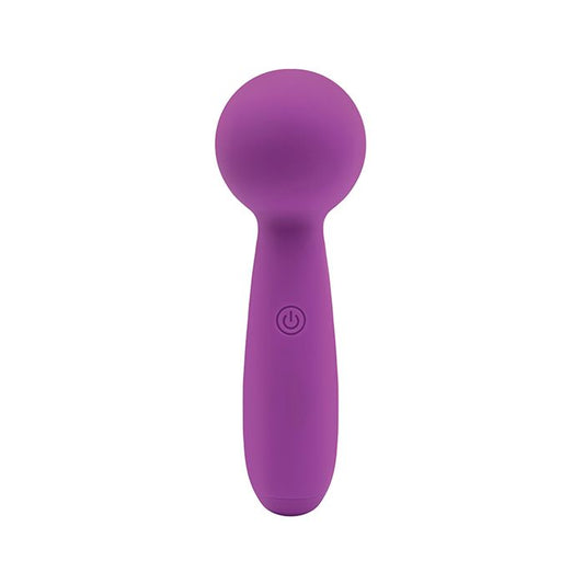 Lolli Mini Wand Vibrator - Purple