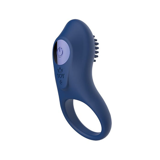 Sonic Blue Vibrating Cock Ring