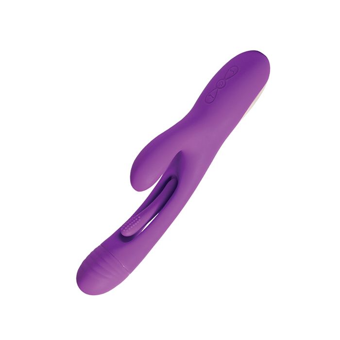 Bora G-Spot Tapping Rabbit Vibrator - Purple