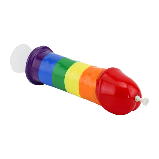 Pecker Shot Syringe - Rainbow