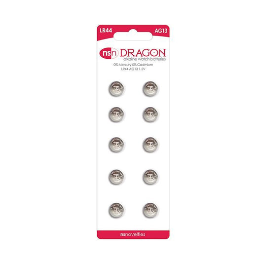 Dragon Alkaline Batteries - AG13/LR44 Pack of 10