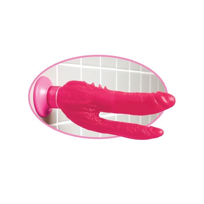 Wall Bangers Double Penetrator Waterproof - Pink