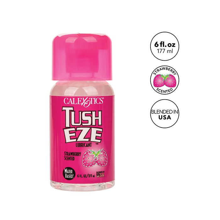 Tush Eze Strawberry Scented Lubricant - 6 oz