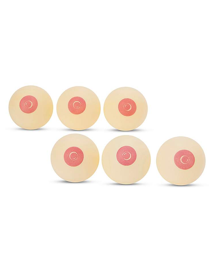 Boob Beer Pong Balls - Pack of 6