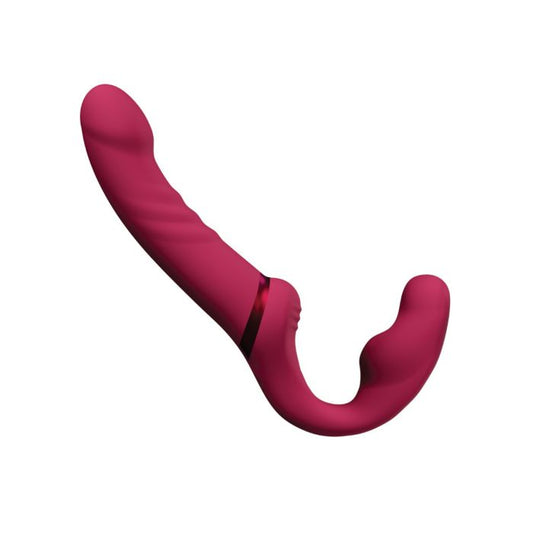 Lapis Vibrating Strapless Strap On - Pink